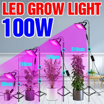 IP65 עמיד למים LED Phytolamp מקורה הידרופוני לגדול אור פרח זרעי הצמח LED Floodlight ירקות טיפוח לגדול האוהל