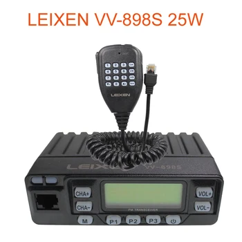 VV-898S 25W LEIXEN Dual band 144/430MHz נייד Transceive חובבים VV898S רדיו שני הדרך רדיו