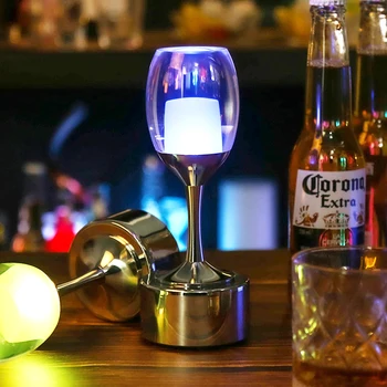 צבע דינמי לשנות אווירה LED אורות דקורטיביים אווירה מנורה צבעוני תאורה נעימה עבור מועדון מוסיקת מסיבה בבר הדיסקו