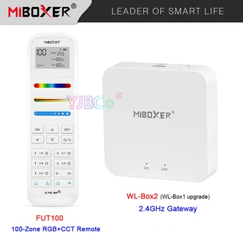 Miboxer WL-Box2 2.4 GHz שער Wifi בקר DC5V תואם עם IOS/Andriod מערכת אלחוטית APP בקרת led רצועת אור