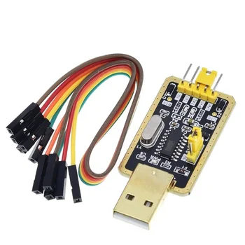 CH340 מודול במקום PL2303 CH340G RS232 ל-TTL מודול שדרוג USB יציאה טורית תשע מברשת צלחת מ 