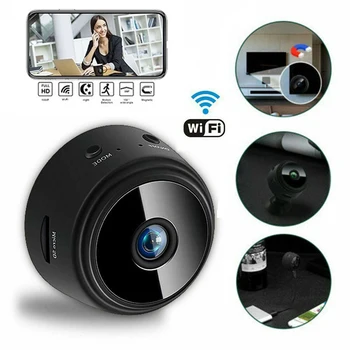 A9 Mini מצלמת HD 1080p מצלמה WiFi אלחוטית הלילה גרסה קולית וידאו מיני מצלמות וידאו בית חכם מצלמת מעקב