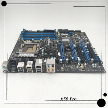 X58 Pro עבור Msi שולחן העבודה לוח האם MS-7522 LGA 1366 DDR3 24GB PCI-E 2.0 SATA2 USB2.0 ATX Mainboard