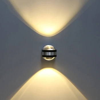 במורד הקיר מנורת LED מודרני מקורה המלון תודה אור החיים חדר השינה ליד המיטה טלוויזיה רקע המעבר פמוט קיר תאורה