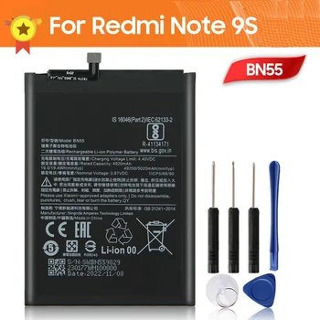BN55 הסוללה של הטלפון עבור Xiaomi Note 9 Note9S 5020mAh החלפת סוללה + כלי 3.87 V
