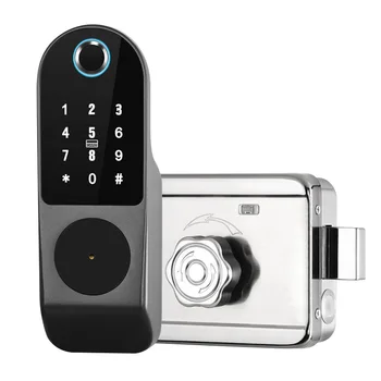 ביומטרי טביעת אצבע דיגיטלית NFC סיסמה חכמה חשמלי רים לנעול לנעול את הדלת