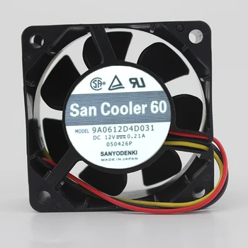 מקורי 6025 6CM 9A0612D4D031 12V 0.21 מארז ספק כוח CPU cooling fan