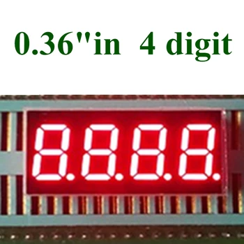 20pcs 4bit 4 וולגרית האנודה דיגיטלי צינור 0.36