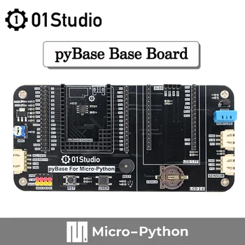 01Studio pyBase Micropython בסיס לוח פיתוח משובץ תואם עם pyBoard מיקרו-בקרים stm32 ESP32 K210