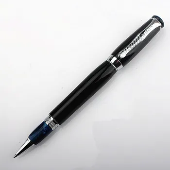דיוק קלאסיק עט רולר בול , שחור חבית, לבן פנינה על גבי , אידיאלי עבור עסקים במשרד בבית או מתנה