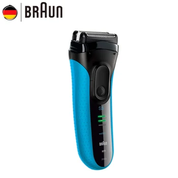 בראון מכונת גילוח חשמלית 3040S גילוח שיער גילוח עבור גברים סדרה 3 סכיני גילוח מכונת גילוח חשמלית זמן גוזם שיער