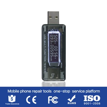 שמש-SS 302A QC 4.0 LCD USB מטען הבוחן הנוכחי מתח טעינה גלאי נייד כוח הנוכחית מד הזרם מודד
