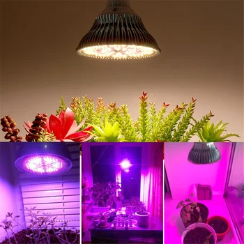 Par38 לגדול אור 200 LED אור שמש 300W ספקטרום מלא צמחים מקורה גדל הנורה מנורת על ירקות חממה 85-265V E27 צמח המנורה