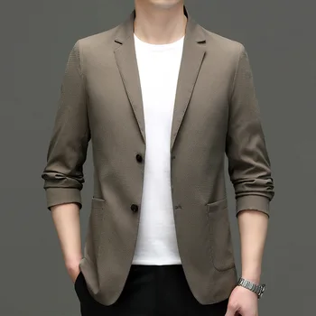 5012-2023 גברים חליפה חליפה האביב עסקים חדשים מקצועי של הגברים ז ' קט קליל הגירסה הקוריאנית של החליפה.