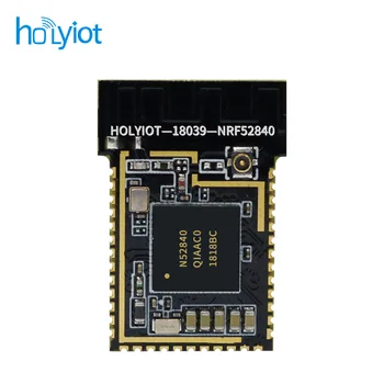 Holyiot nRF52840 מודול Bluetooth אנרגיה נמוכה ארוך טווח של 500 מטר bluetooth 5.0 PCB & IPX אנטנה