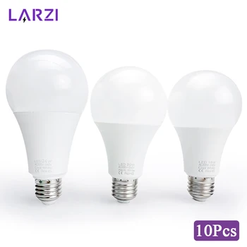 10pcs/הרבה E27 LED Bulb E14 220V מנורת LED 3W 6W 9W 12W 15W 18W 20W 24W Lampada שאינו ניתן לעמעום אור נורות סלון חדר שינה
